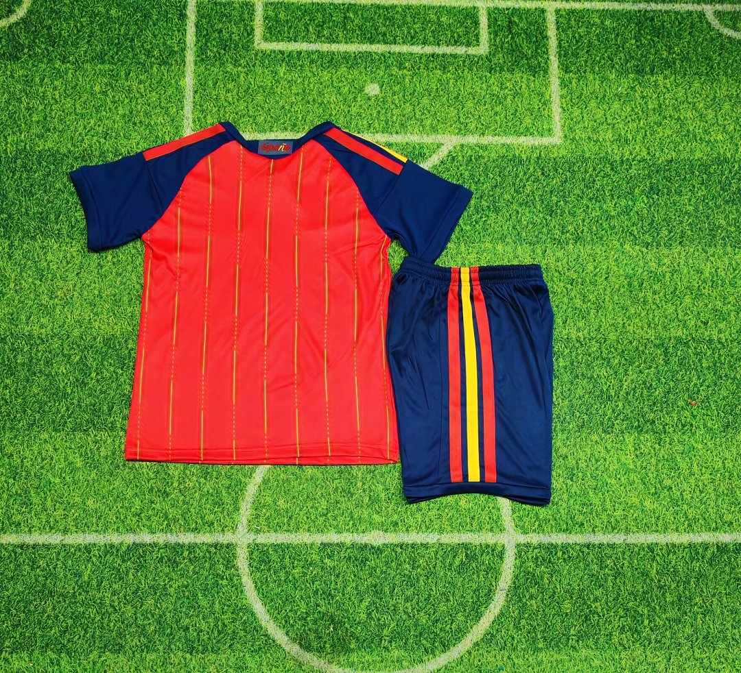 [2-STARS] 2026 Spain Home Kids Jersey