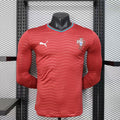 25/26 Portugal Long Sleeve Home Jersey