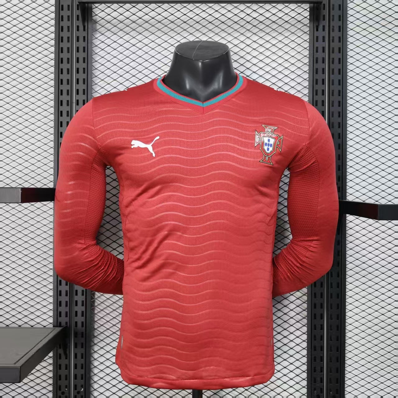 25/26 Portugal Long Sleeve Home Jersey