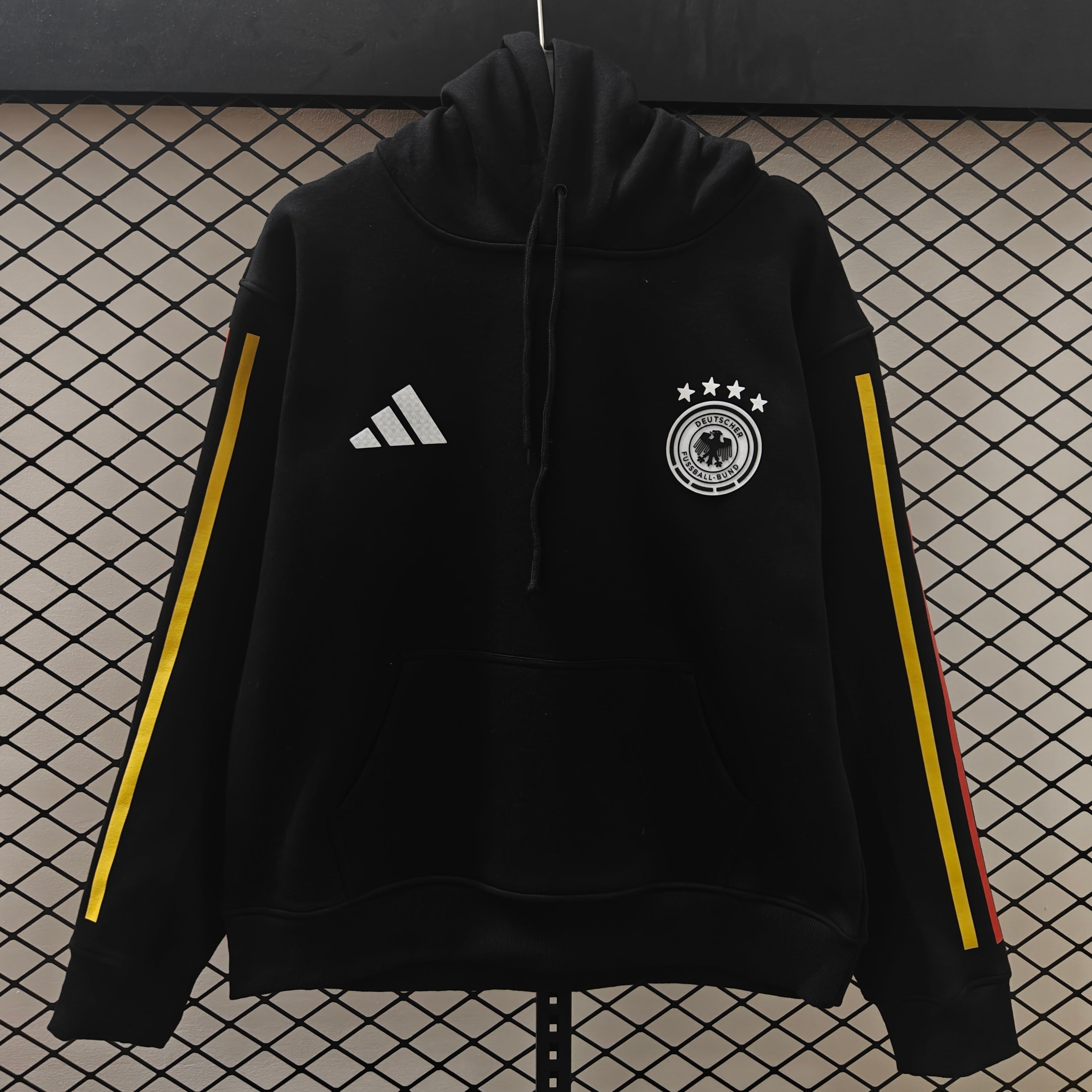 Germany Hoodie - Pure Black