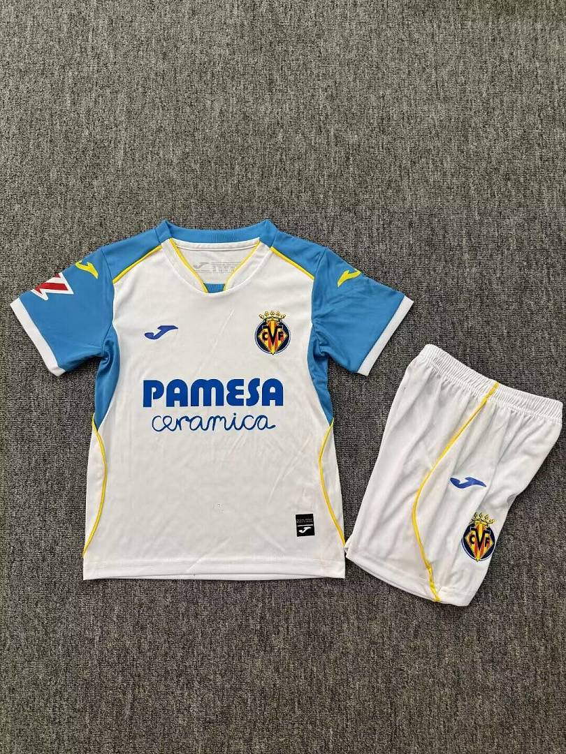 26/27 Villareal CF Away Kids Jersey