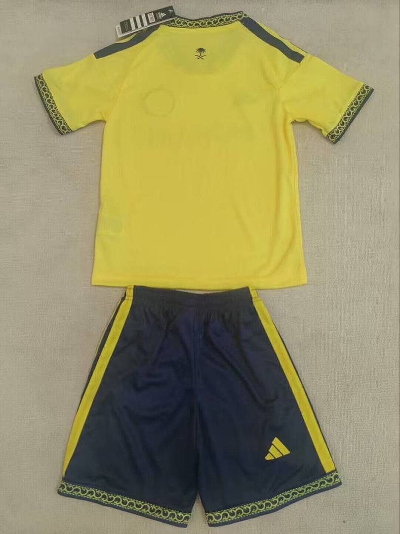 26/27 Al Nassr Home Kids Jersey