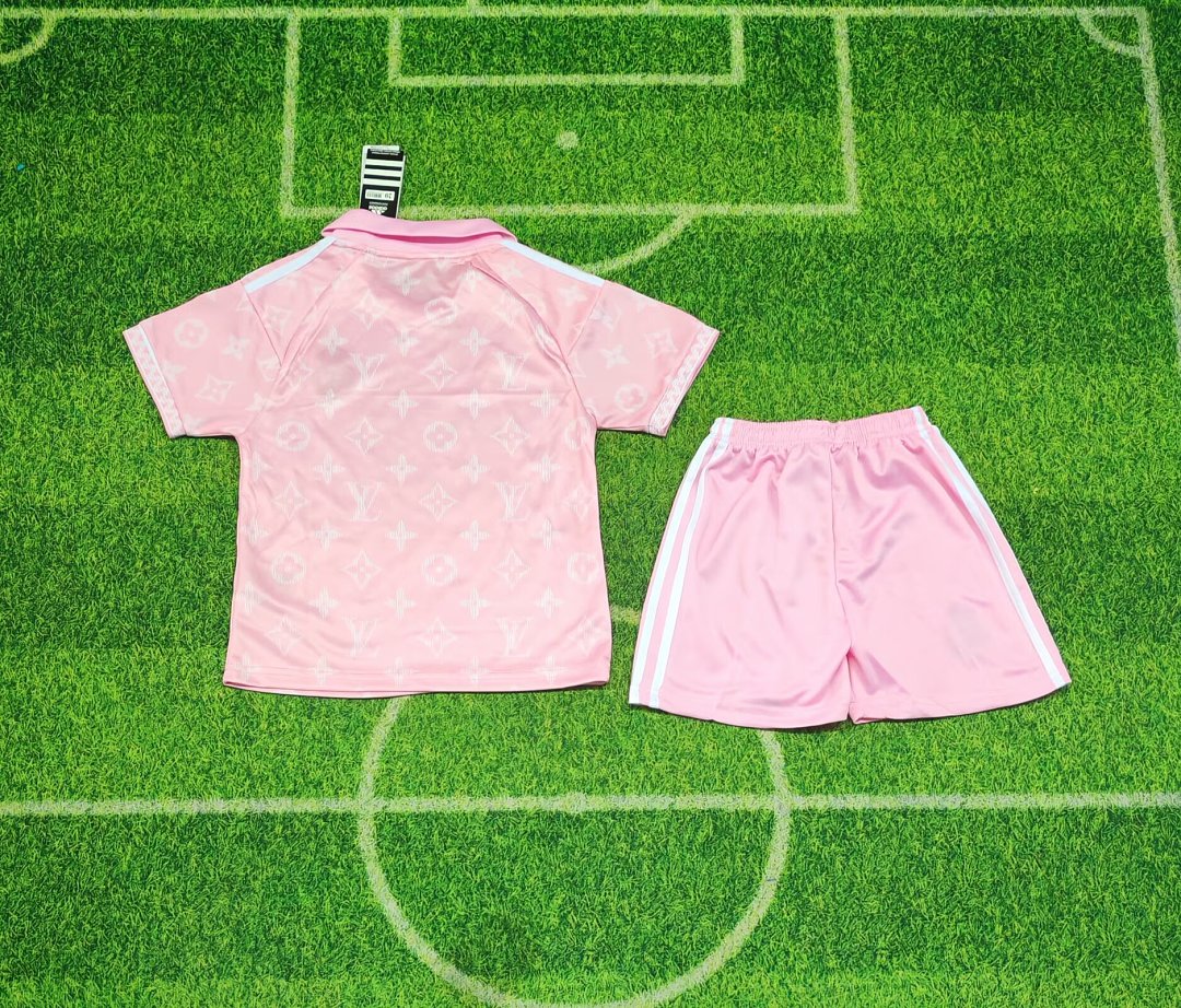 26/27 Real Madrid Pink Special Kids Jersey