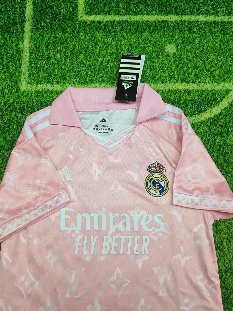 26/27 Real Madrid Pink Special Kids Jersey