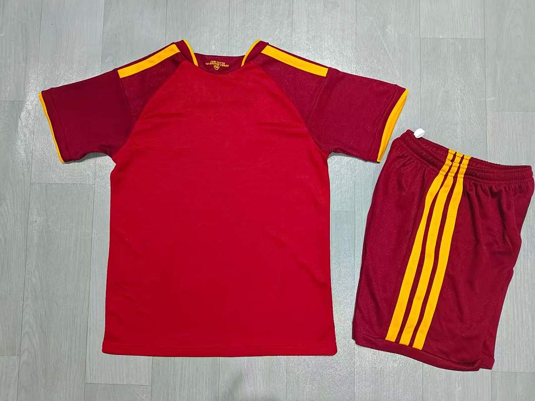 26/27 Roma Home Kids Jersey