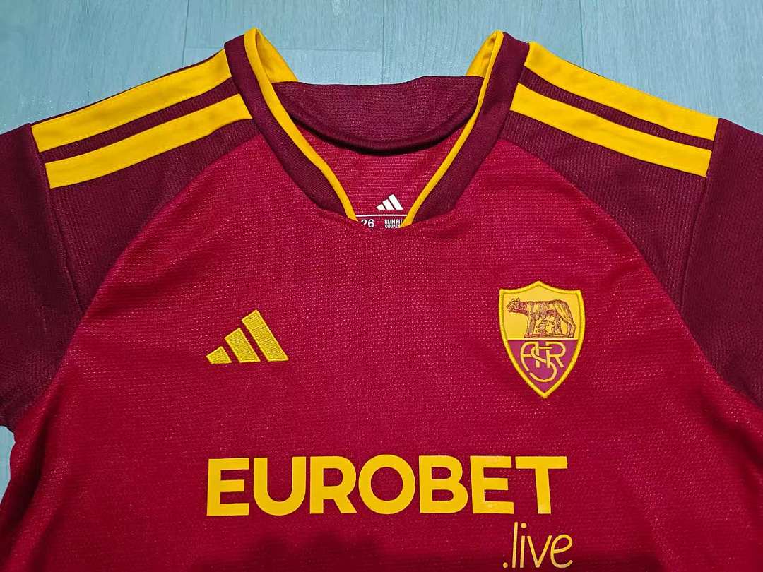 26/27 Roma Home Kids Jersey