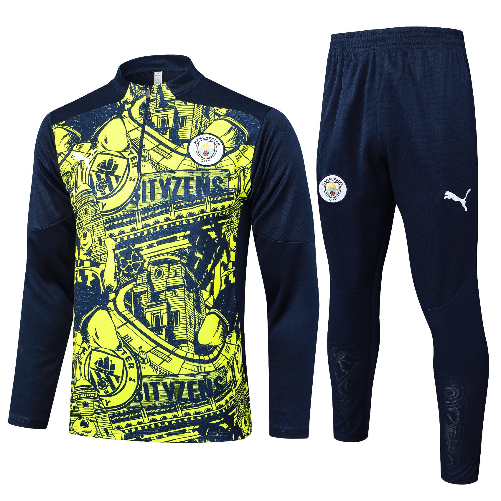 Manchester City Winter Tracksuit - Quarter Zip