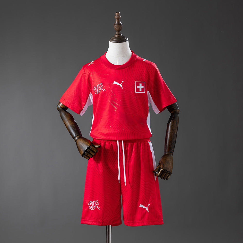 2026 Switzerland Home Kids Jersey