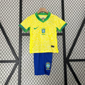 2024 Brazil Home Kids Jersey
