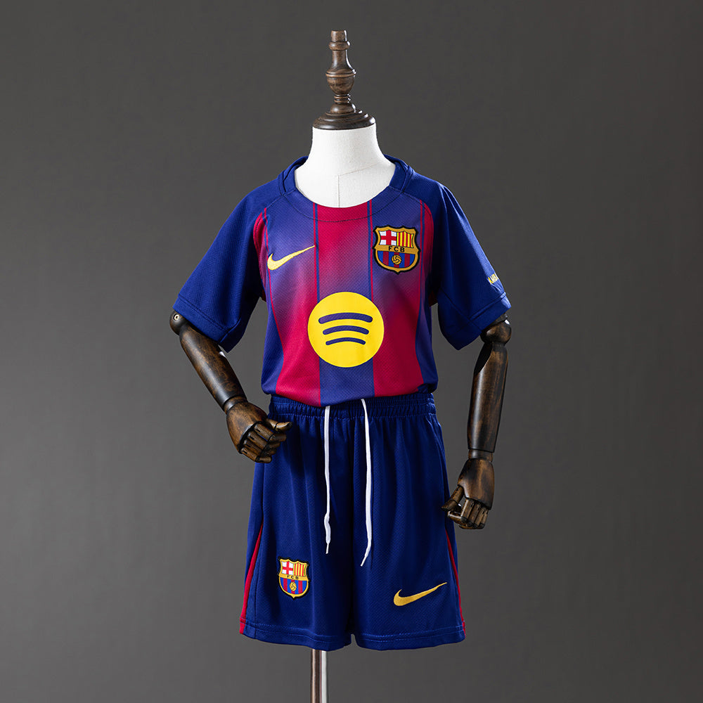 25/26 Barcelona Home Kids Jersey