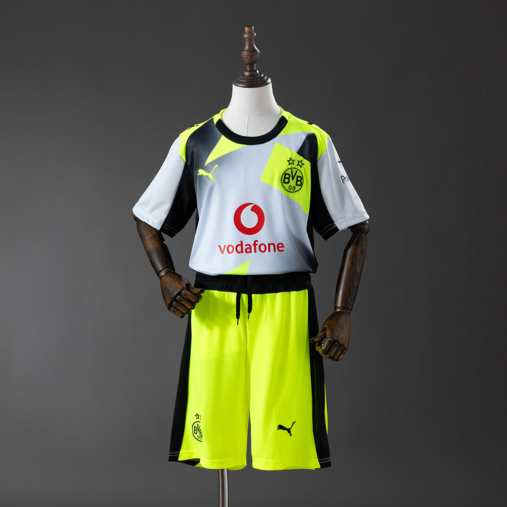 25/26 Dortmund Away Kids Jersey