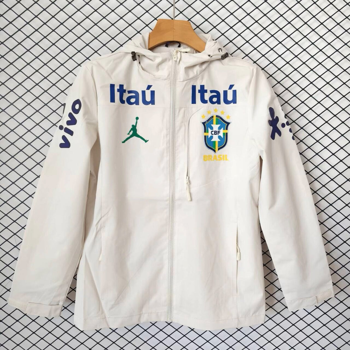 2026 Brazil Hooded Windbreaker