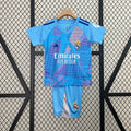 24/25 Real Madrid Goalkeeper Kids Jersey