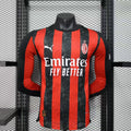 25/26 AC Milan Long Sleeve Home Jersey
