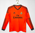 13/14 Real Madrid Long Sleeve Third Away Retro Jersey