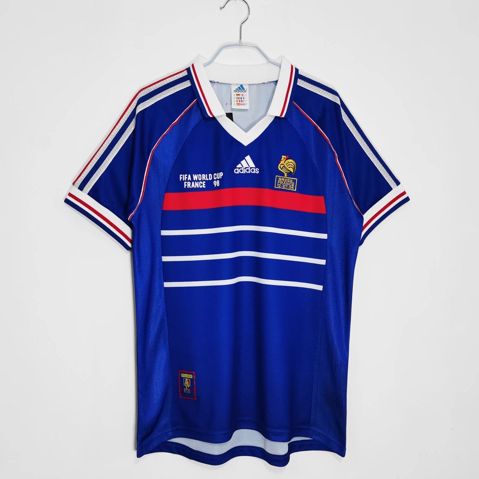 1998 France World Cup Home Retro Jersey