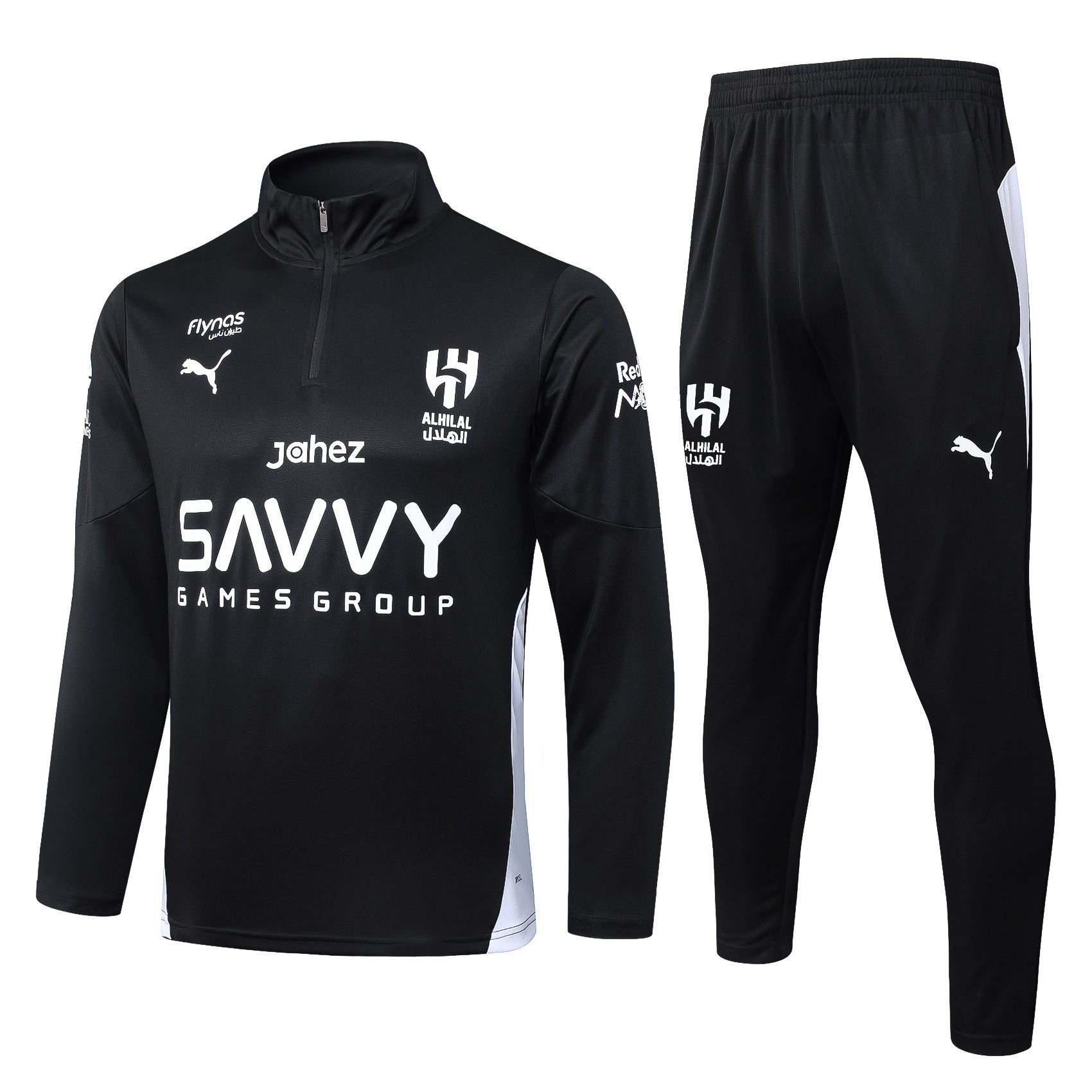Al Hilal Winter Tracksuit - Quarter Zip