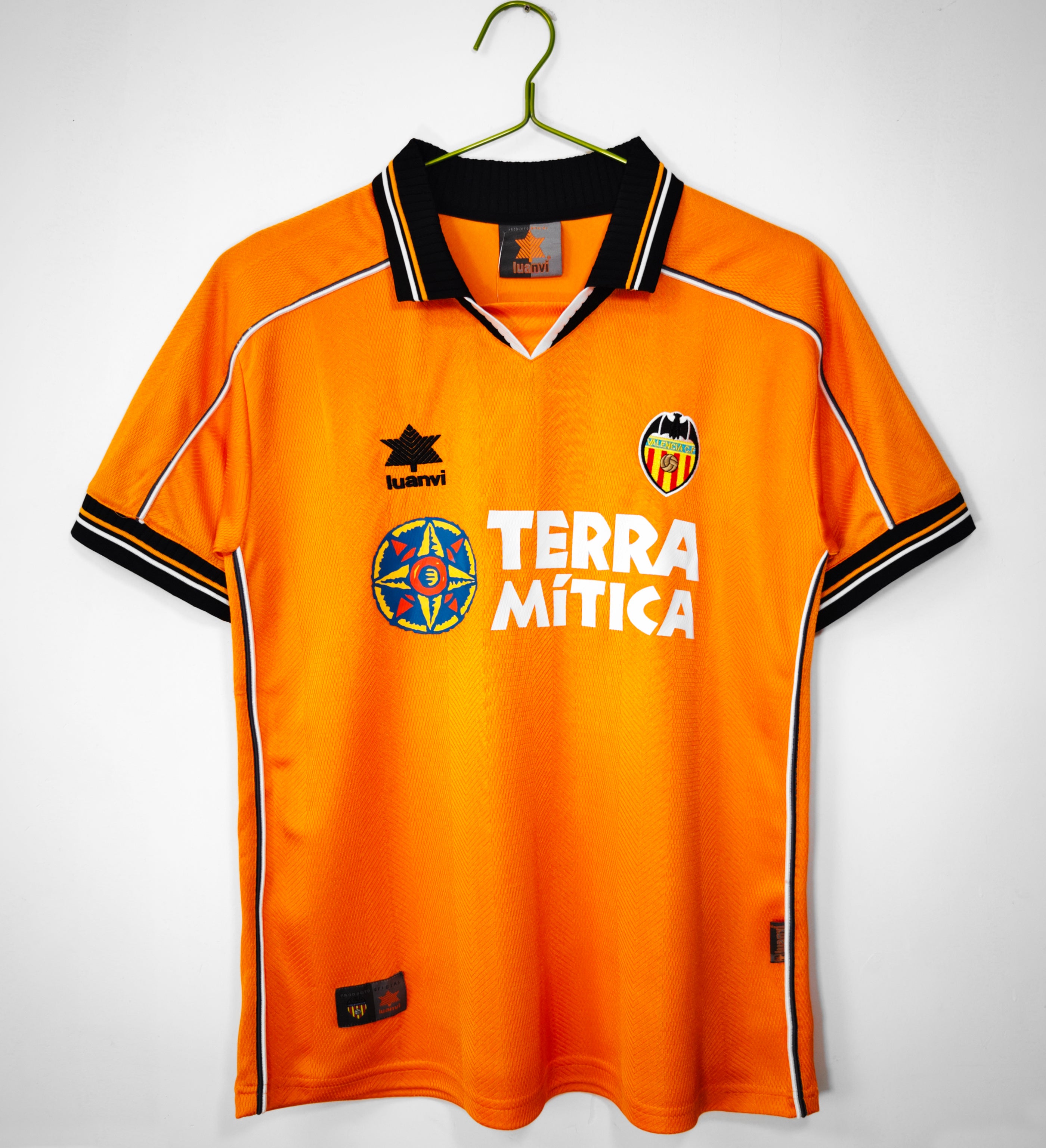 99/00 Valencia Away Retro Jersey