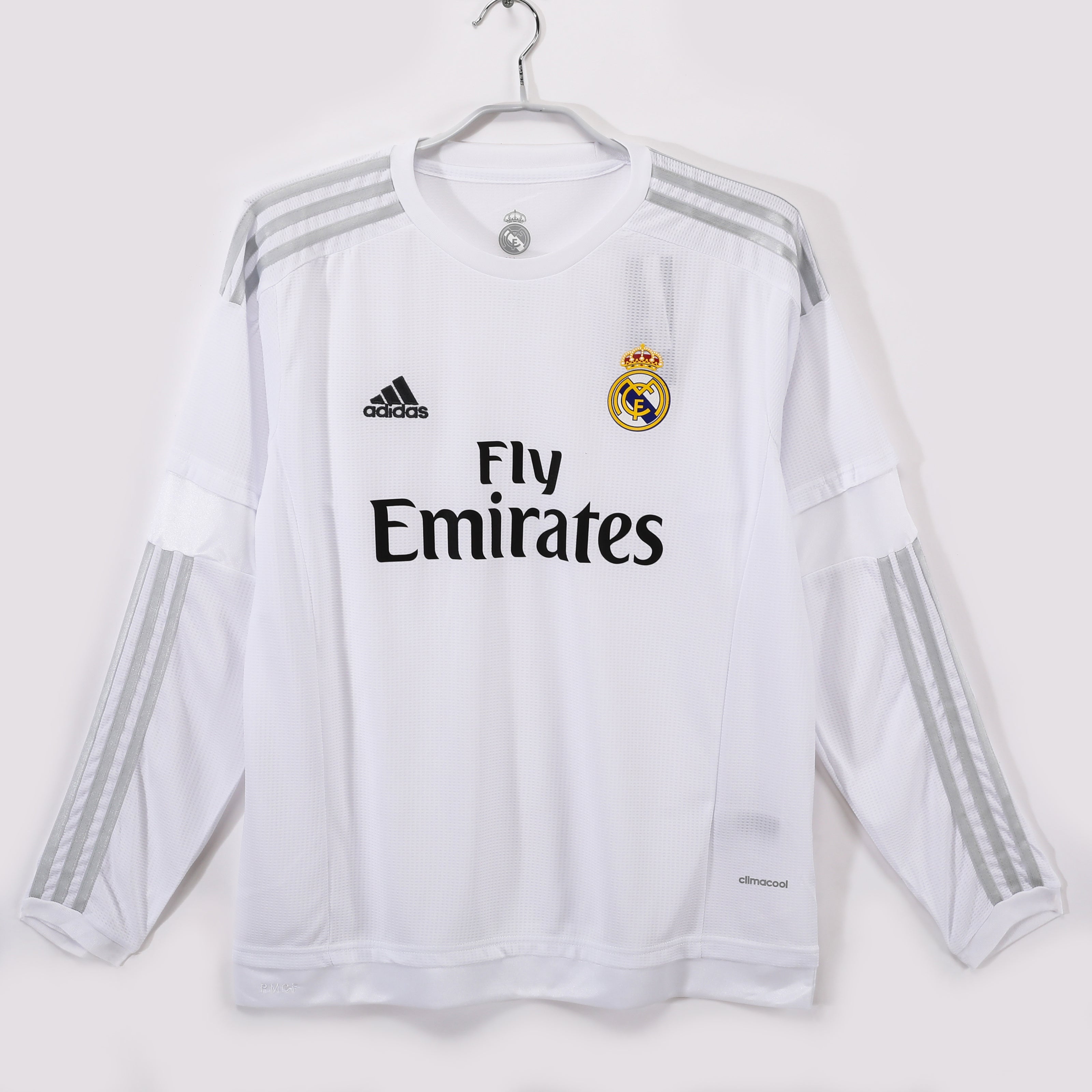 15/16 Real Madrid Long Sleeve Home Retro Jersey
