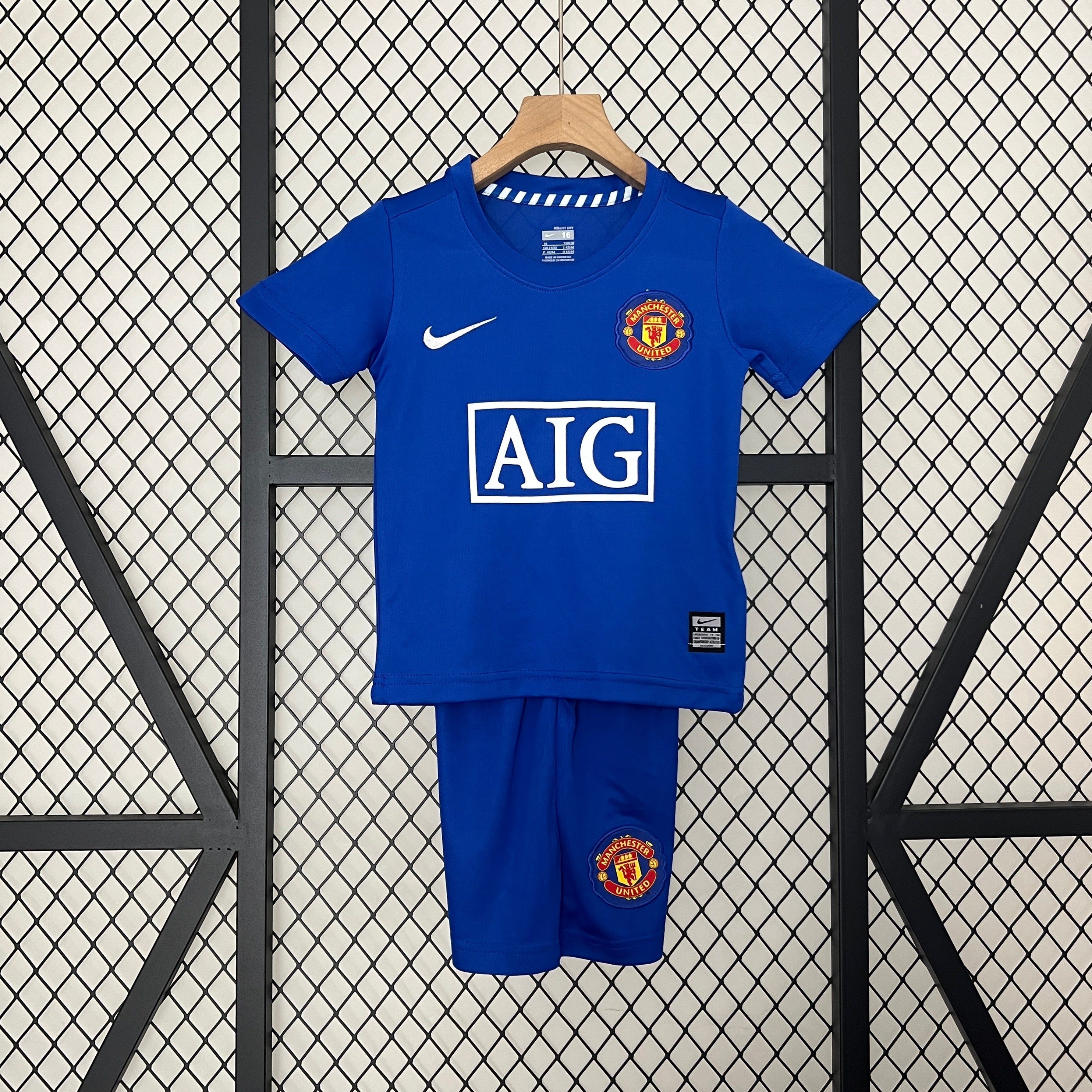 08/09 Manchester United Away Retro Kids Jersey
