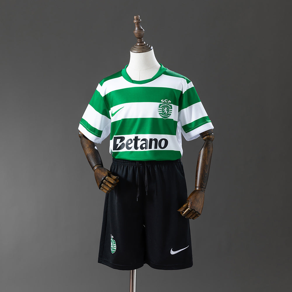 25/26 Sporting CP Home Kids Jersey