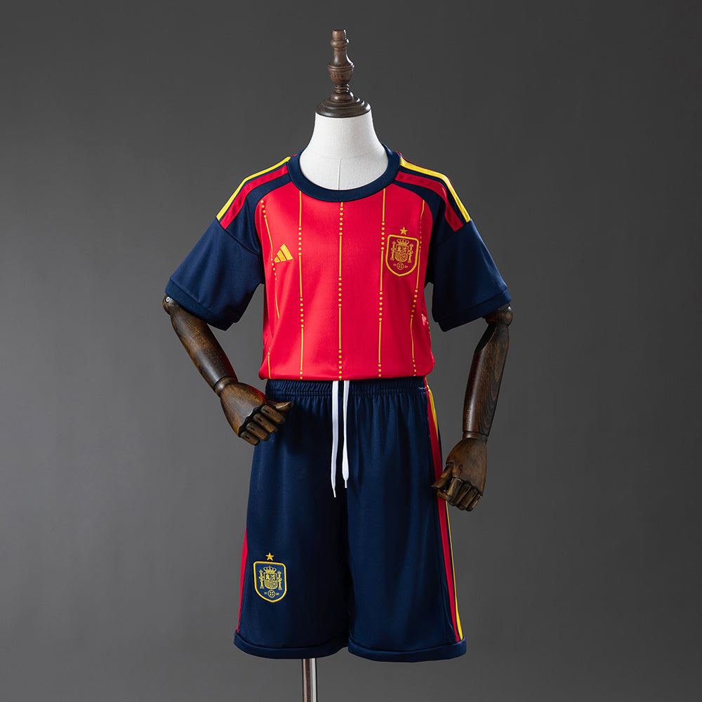 2026 Spain Home Kids Jersey