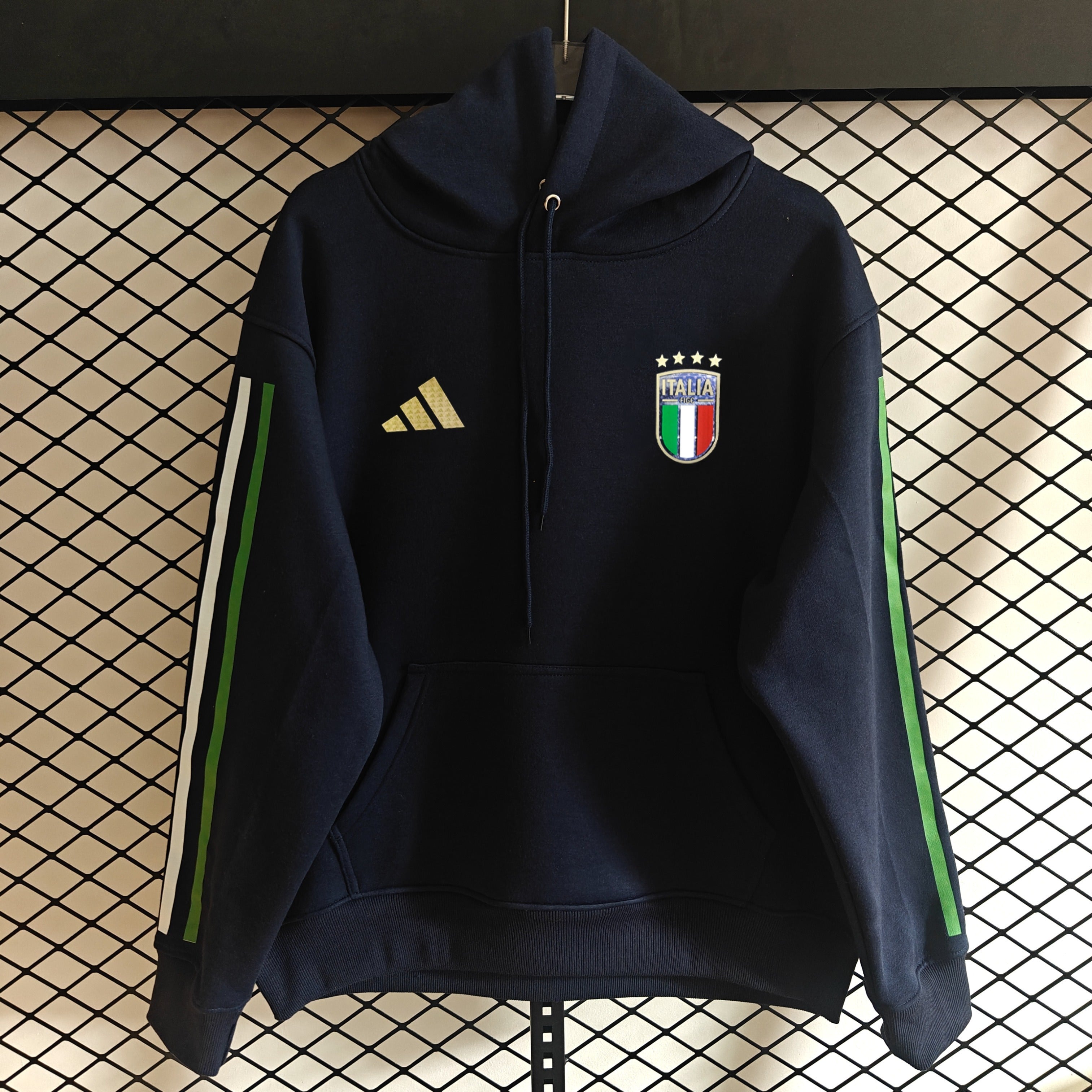 Italy Hoodie - Navy Blue