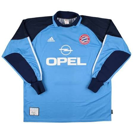 00/01 Bayern Goalkeeper Long Sleeve Retro Jersey