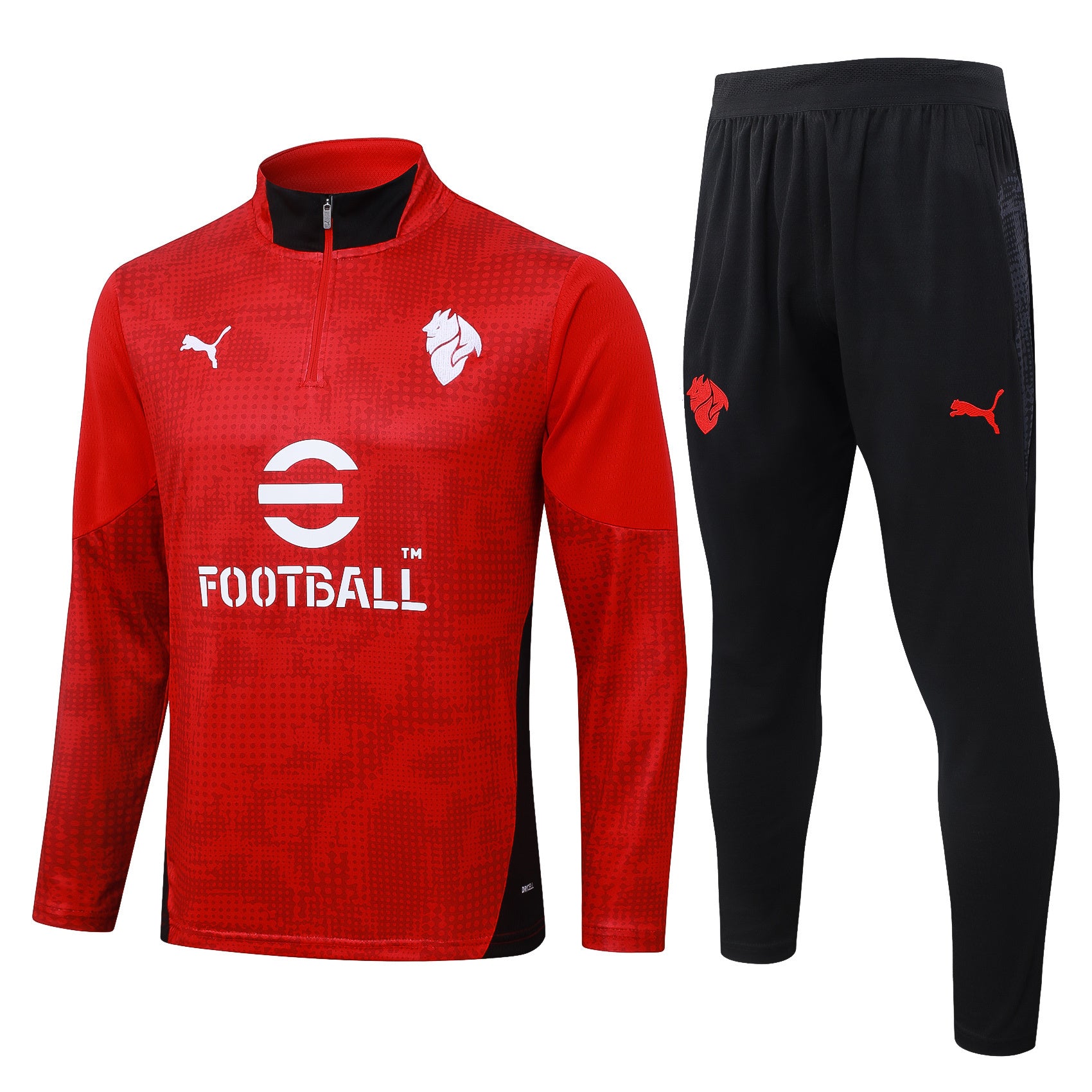 AC Milan Winter Tracksuit - Quarter Zip
