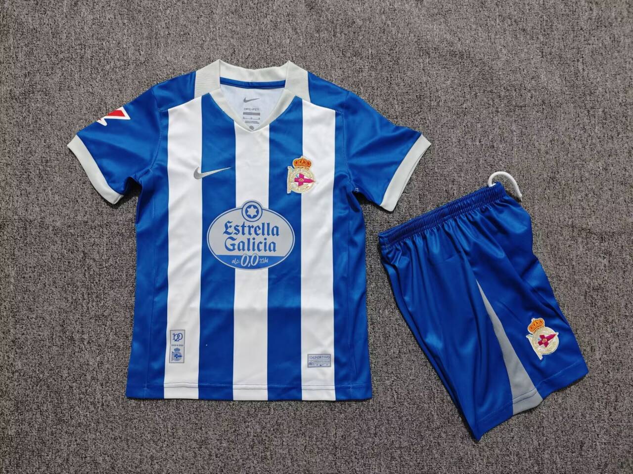 26/27 Deportivo De La Coruña Home Kids Jersey