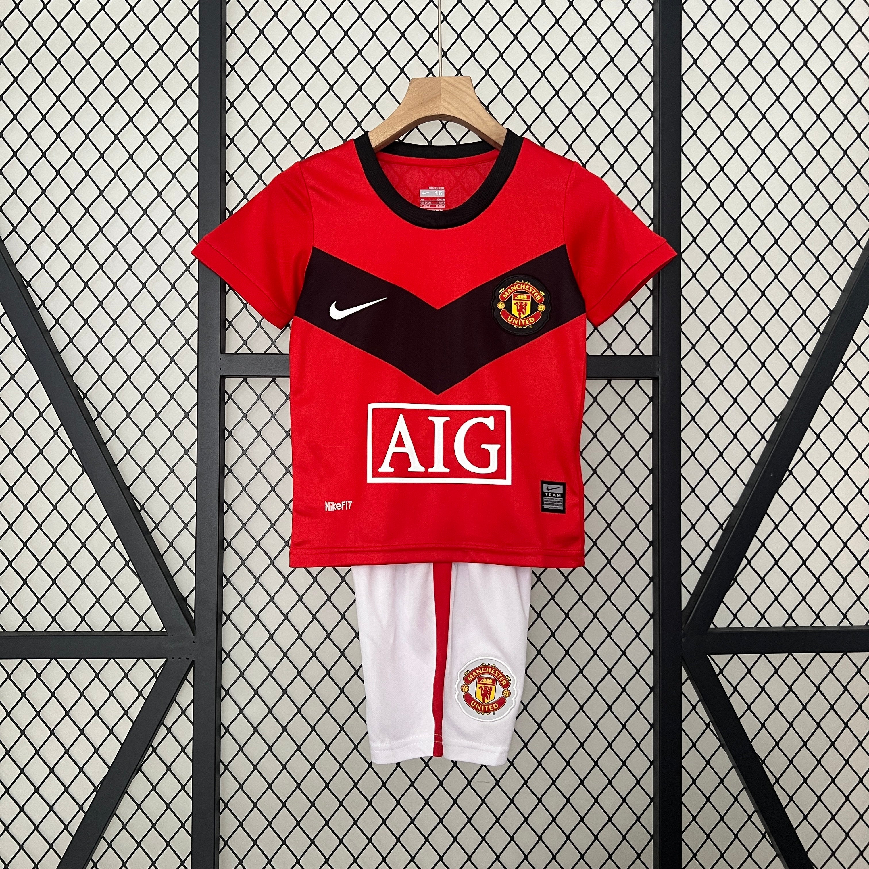 09/10 Manchester United Home Retro Kids Jersey