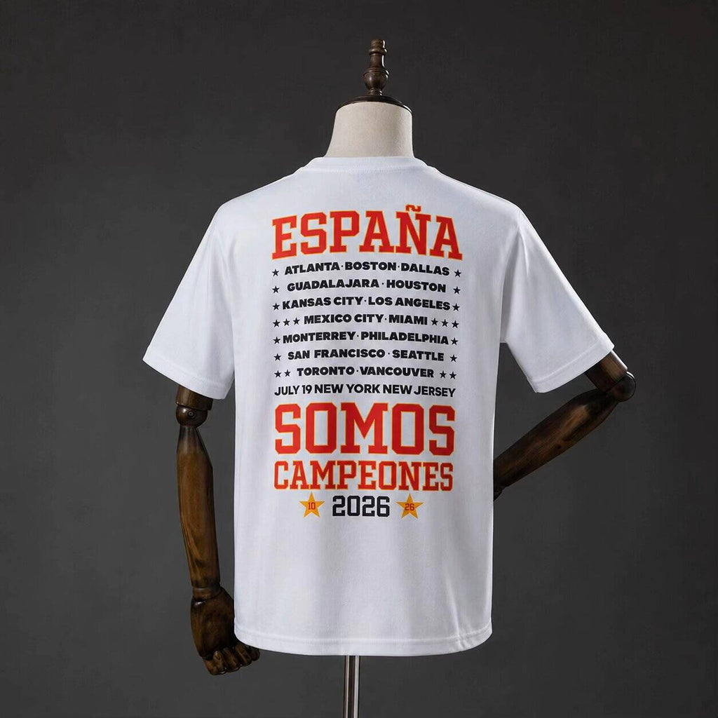 2026 Spain Champions of the world COTTON Jersey