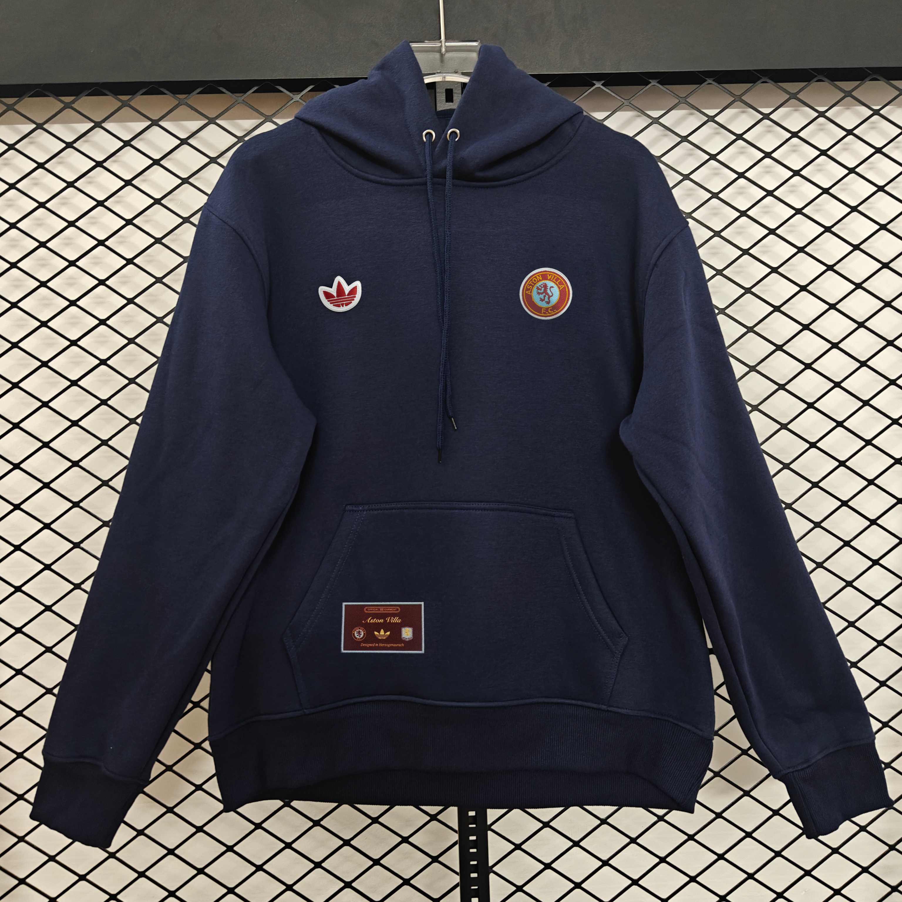 Aston Villa Hoodie - Navy Blue