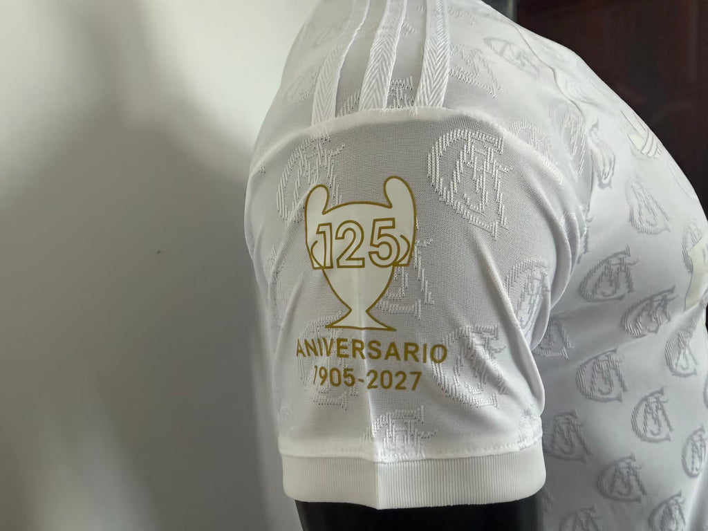 Real Madrid 125th Anniversary Special Jersey