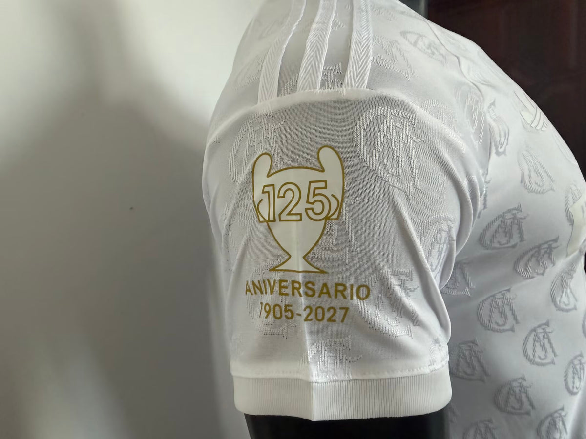 Real Madrid 125th Anniversary Special Jersey