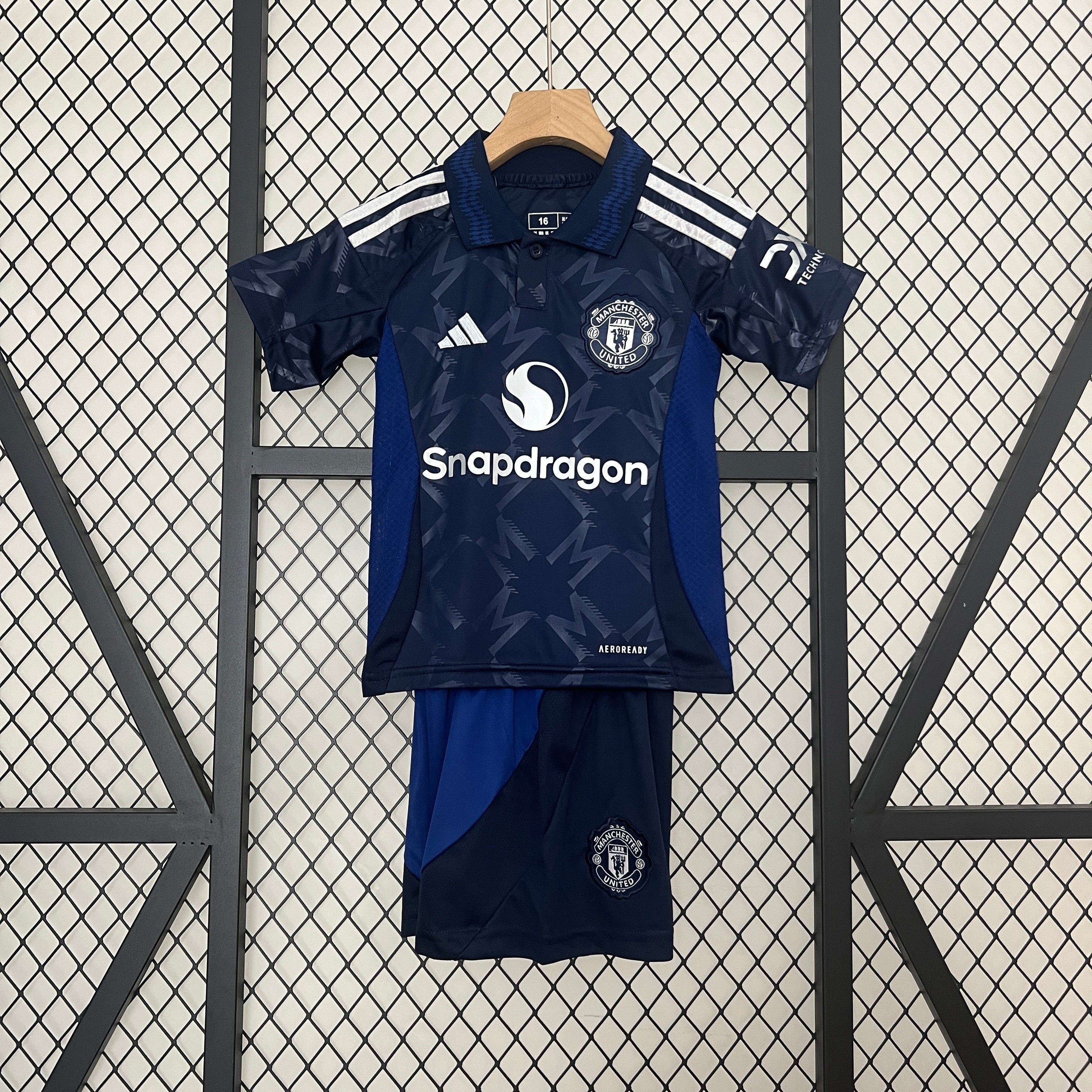 24/25 Manchester United Away Kids Jersey