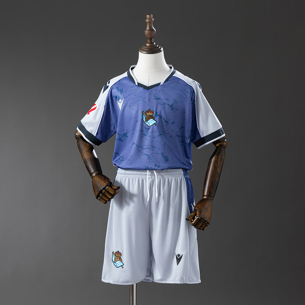 25/26 Real Sociedad Away Kids Jersey