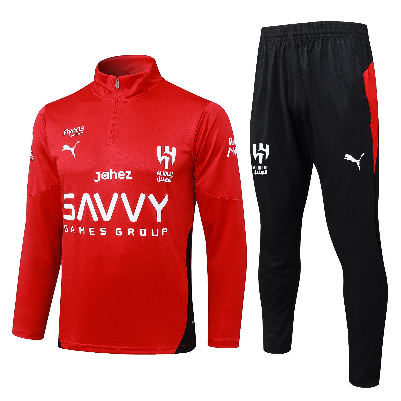 Al Hilal Winter Tracksuit - Quarter Zip