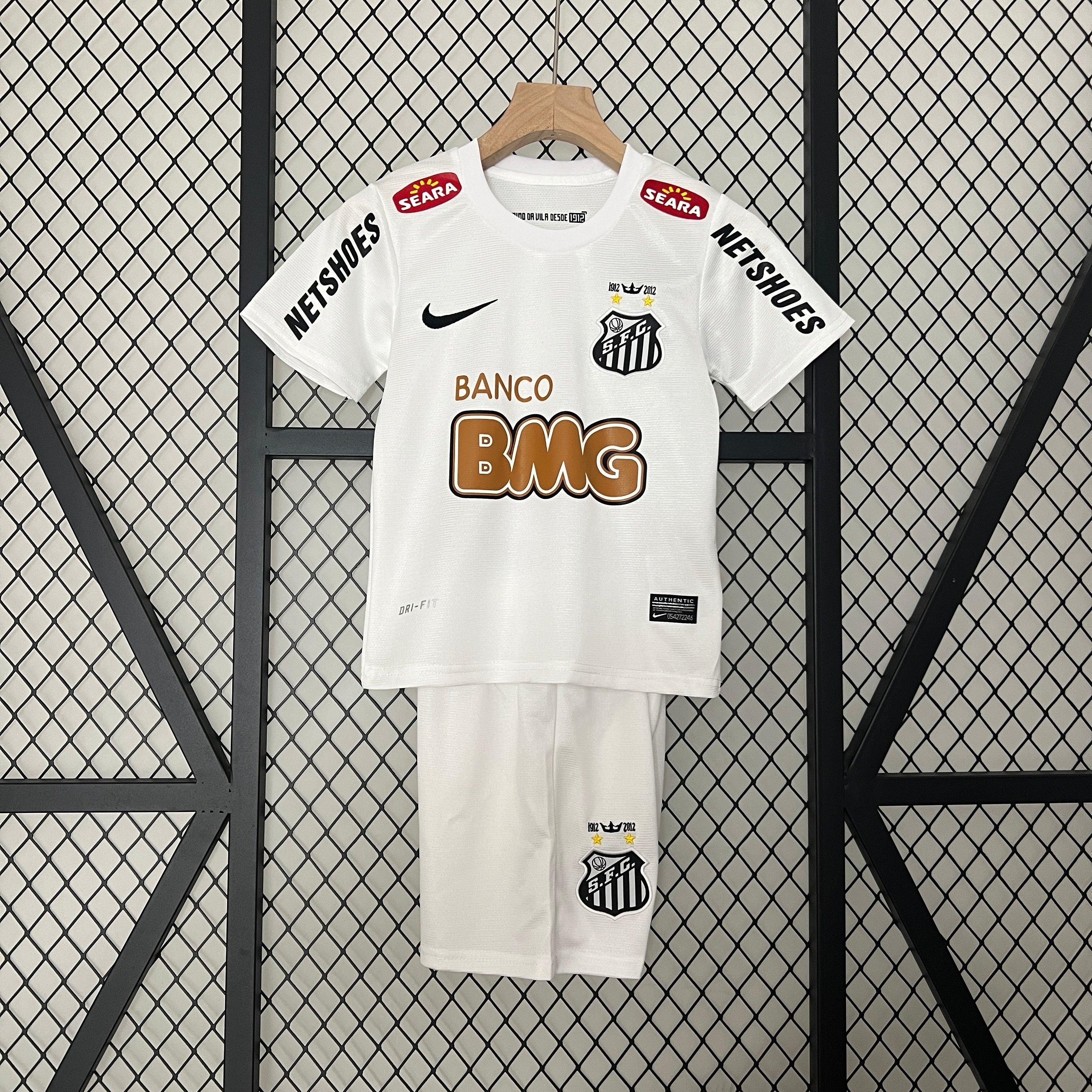 11/12 Santos Home Retro Kids Jersey