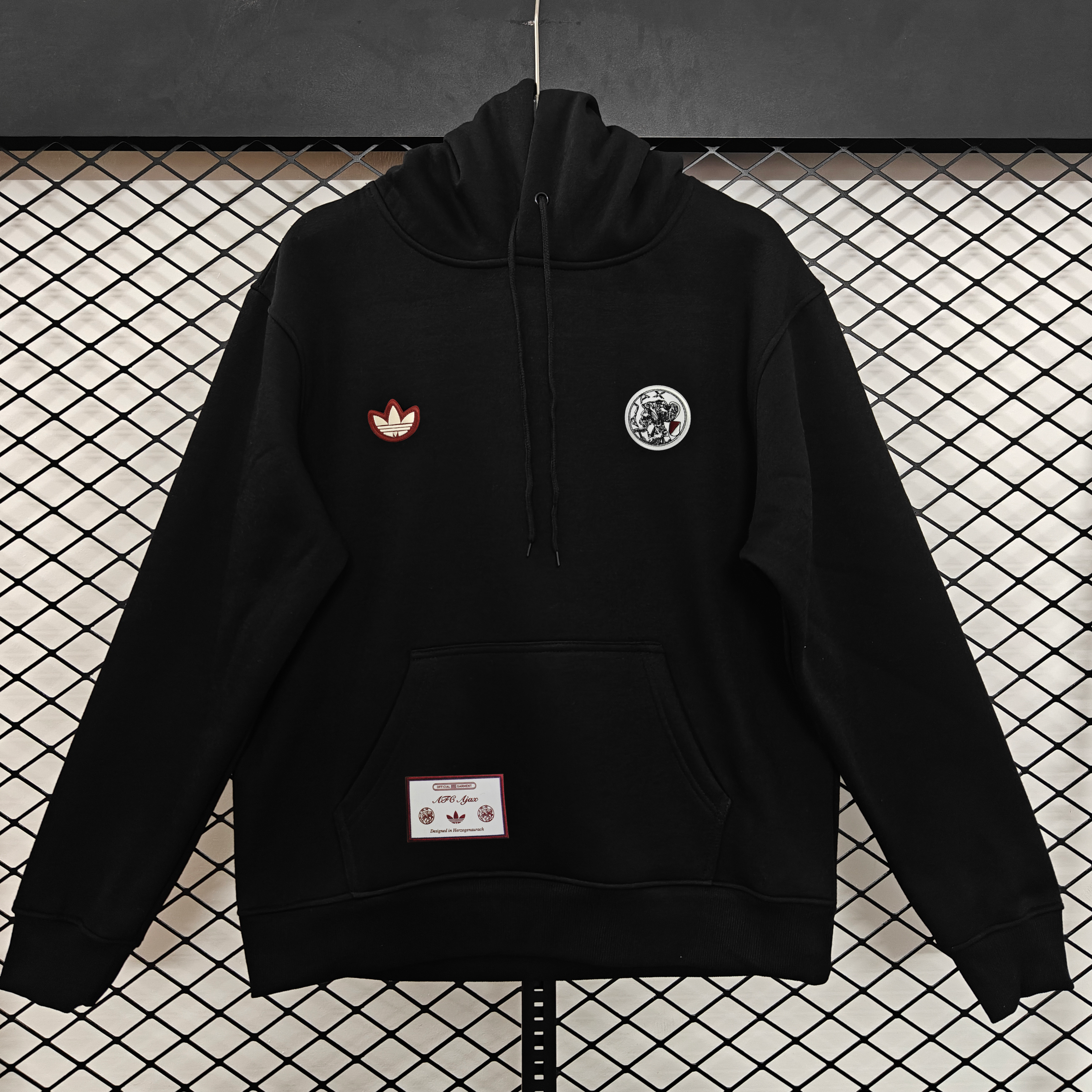 Ajax Hoodie - Pure Black