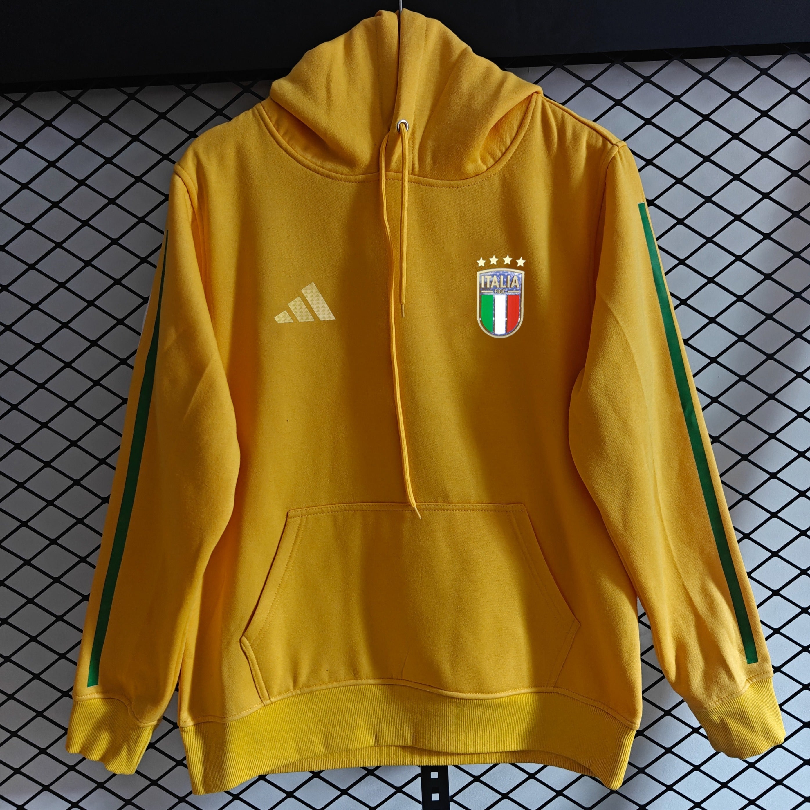 Italy Hoodie - Mustard Yellow