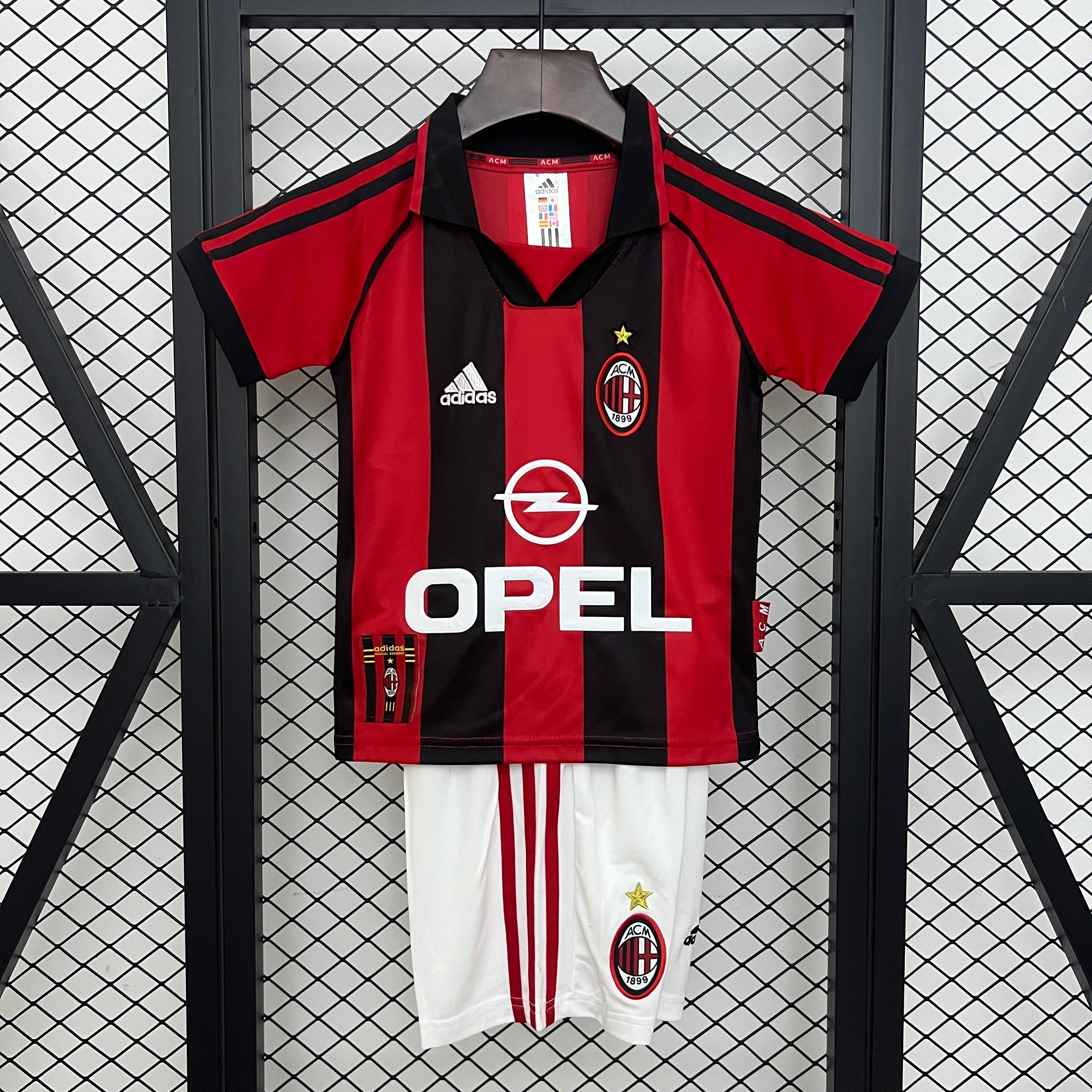 98/99 AC Milan Home Retro Kids Jersey