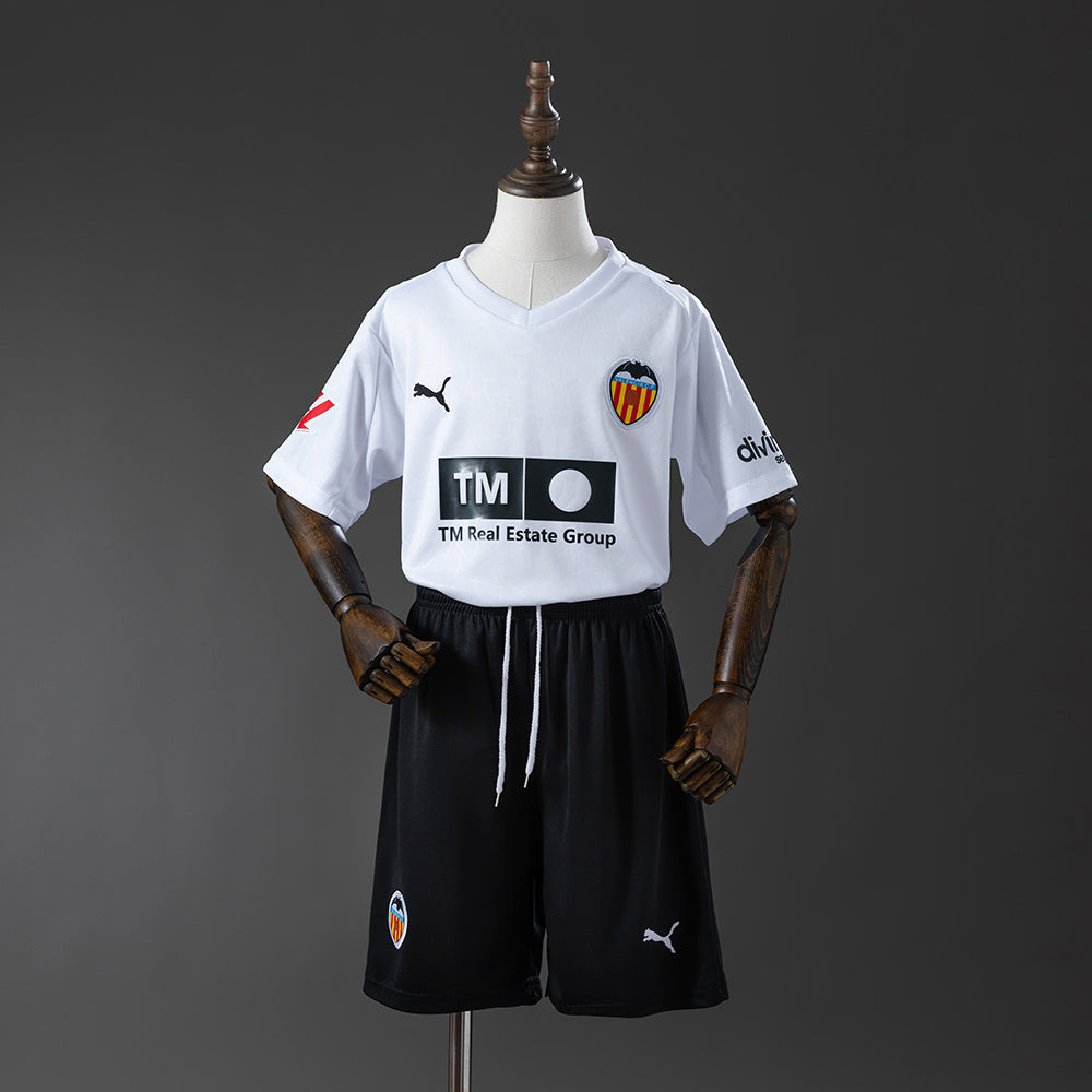 25/26 Valencia Home Kids Jersey