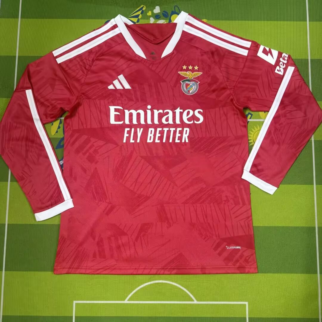26/27 Benfica Home Long Sleeves Jersey