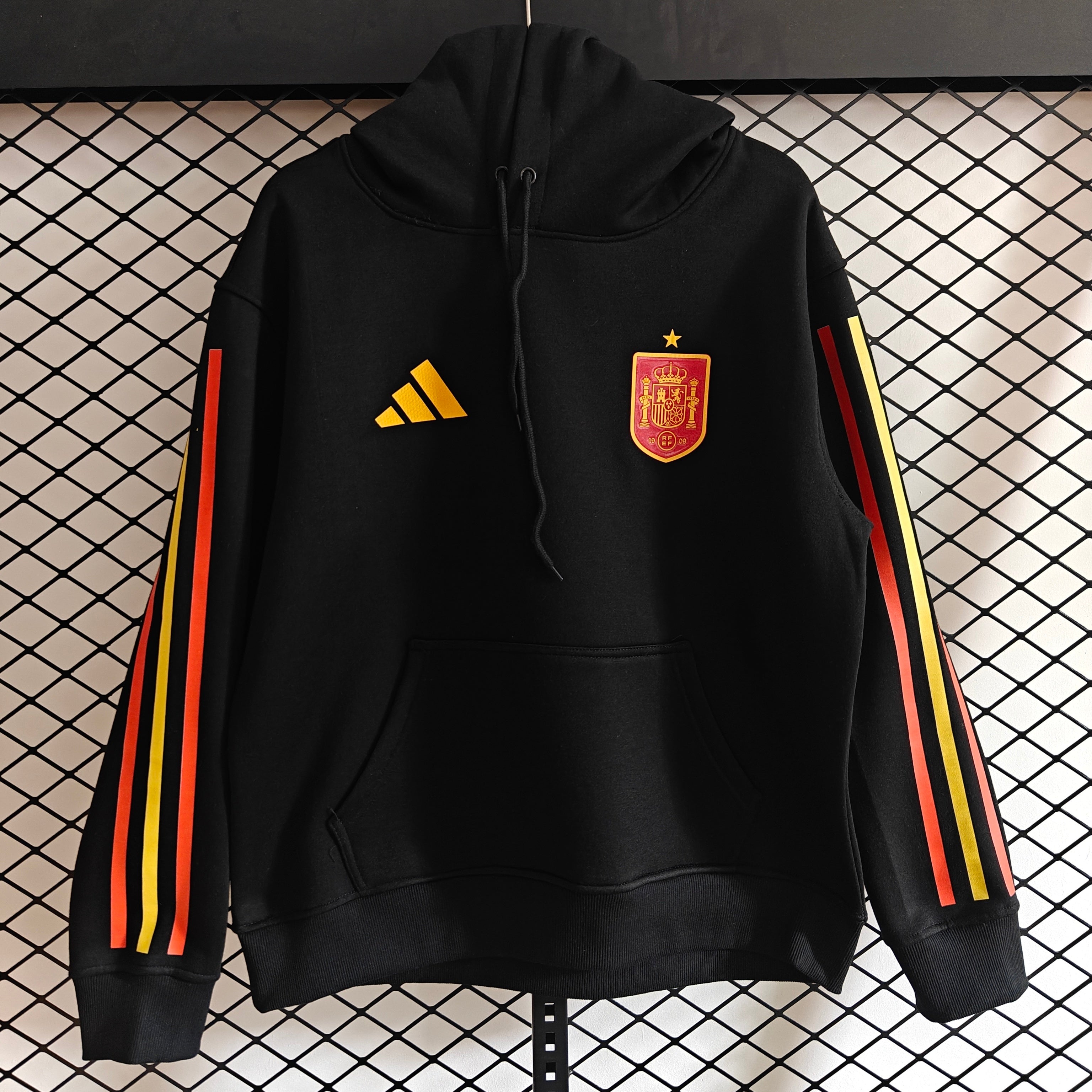 Spain Hoodie - Pure Black
