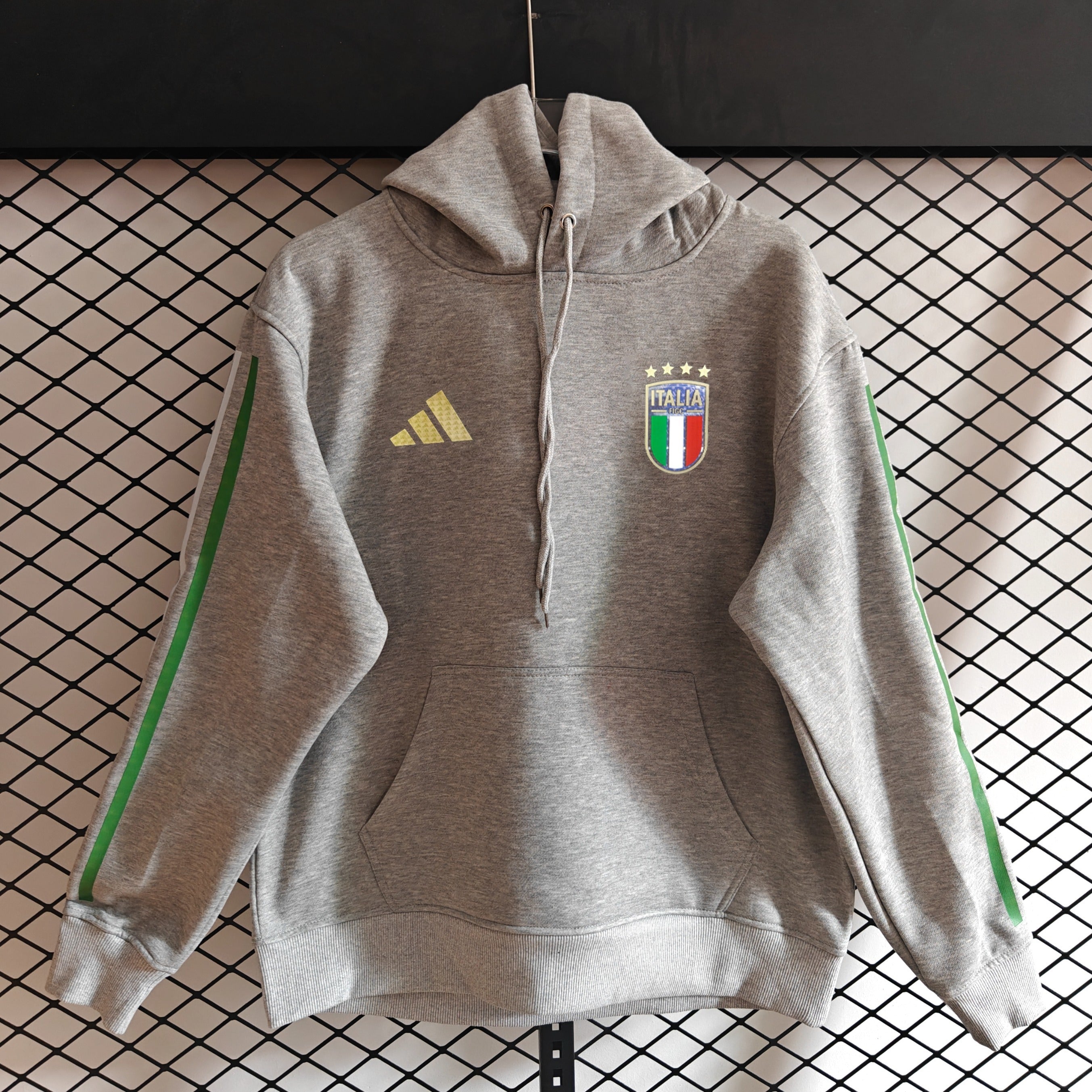 Italy Hoodie - Light Gray