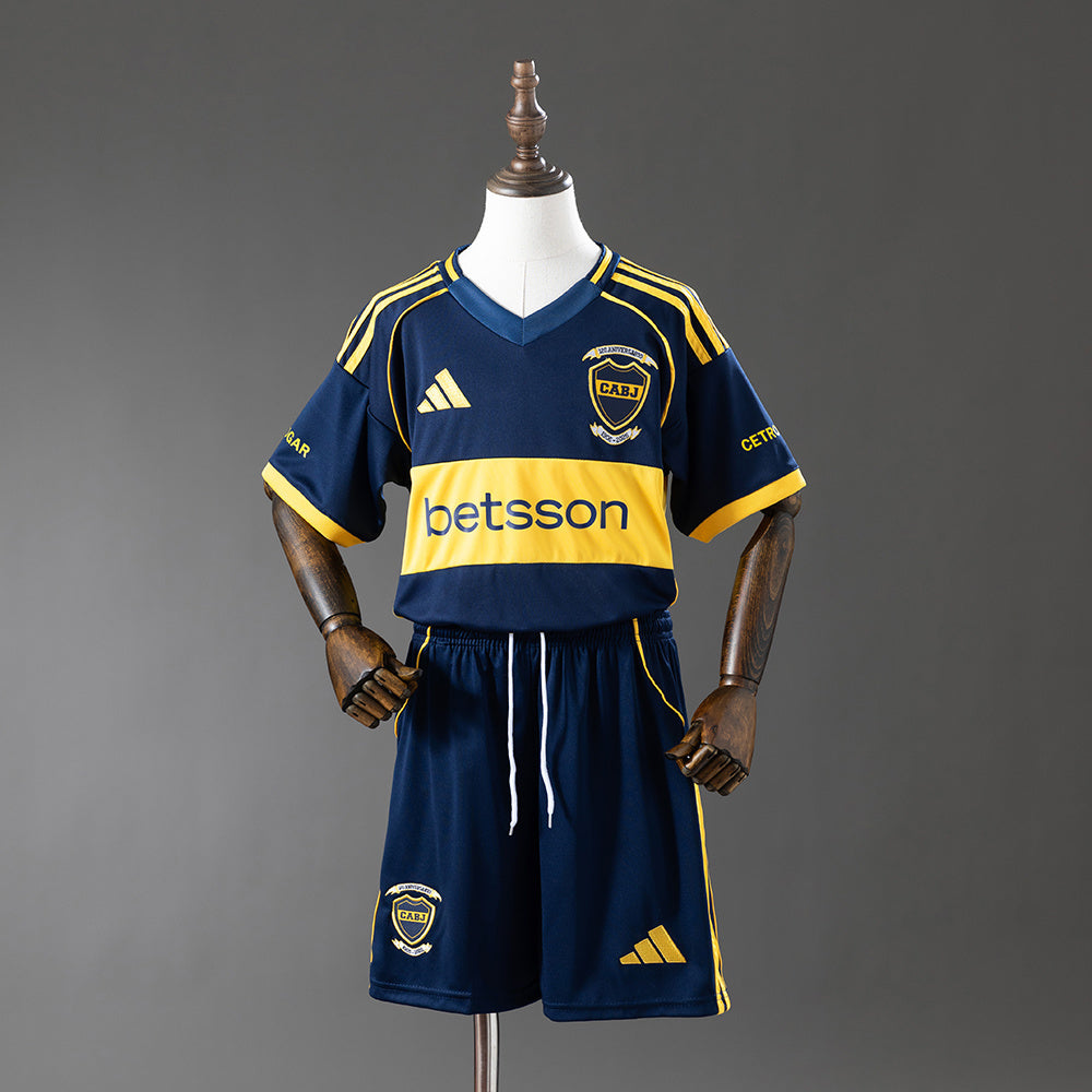 25/26 Boca Juniors Home Kids Jersey