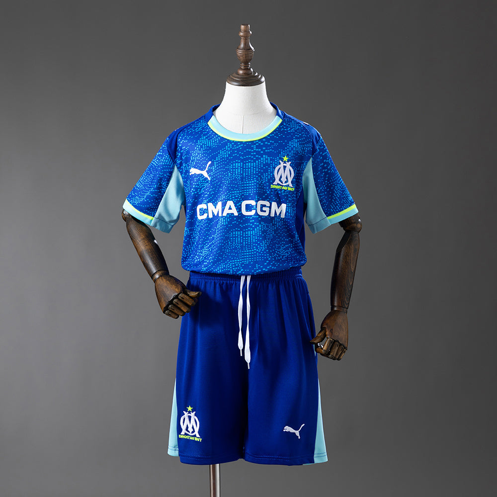 25/26 Marseille Third Away Kids Jersey