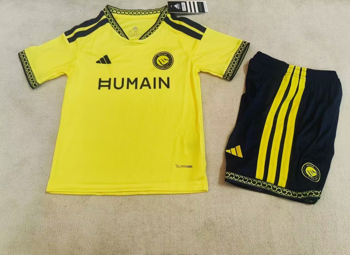 26/27 Al Nassr Home Kids Jersey