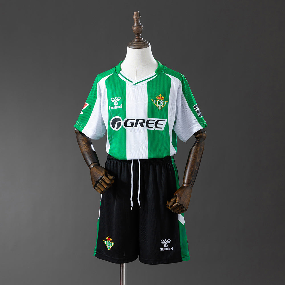 25/26 Real Betis Home Kids Jersey